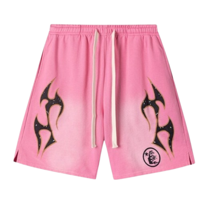 Hellstar Studios Records Pink Shorts