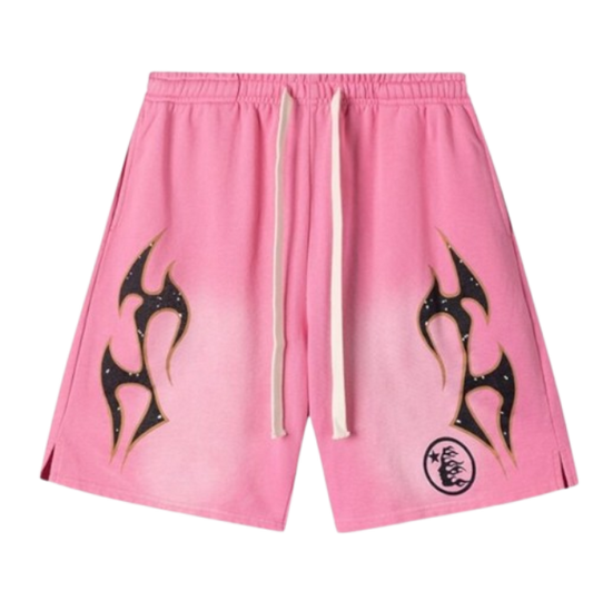 Hellstar Studios Records Pink Shorts