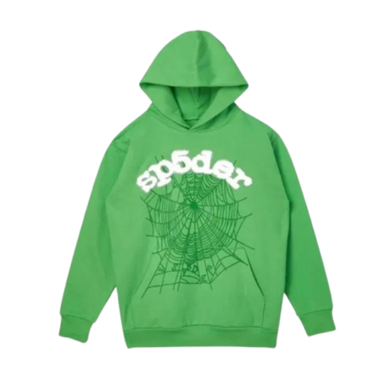 Green Sp5der Hoodie