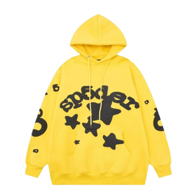 Gold Sp5der Beluga Hoodie
