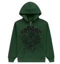 Green Sp5der Hoodie