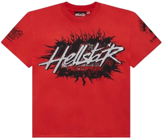 Hellstar Records T-Shirt Red