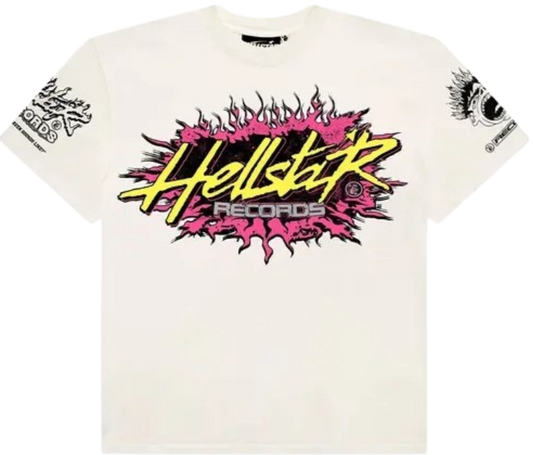 Hellstar Records T-Shirt ‘White