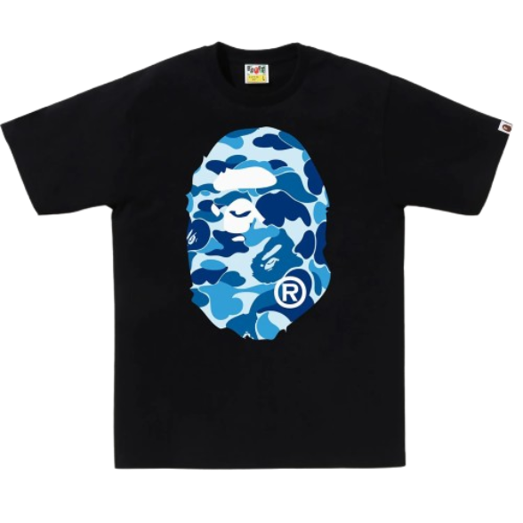 ABC CAMO BIG APE HEAD TEE MENS