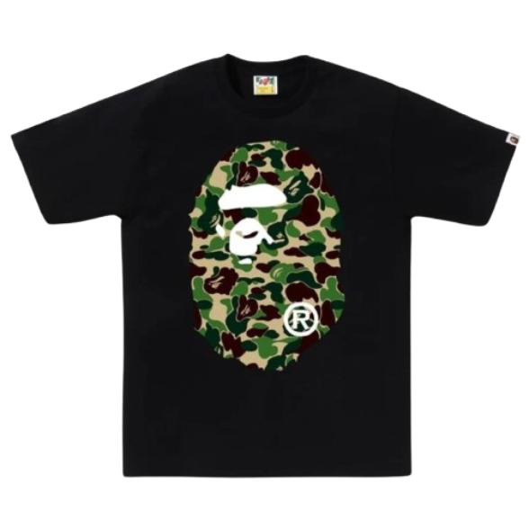 ABC CAMO BIG APE HEAD TEE MENS