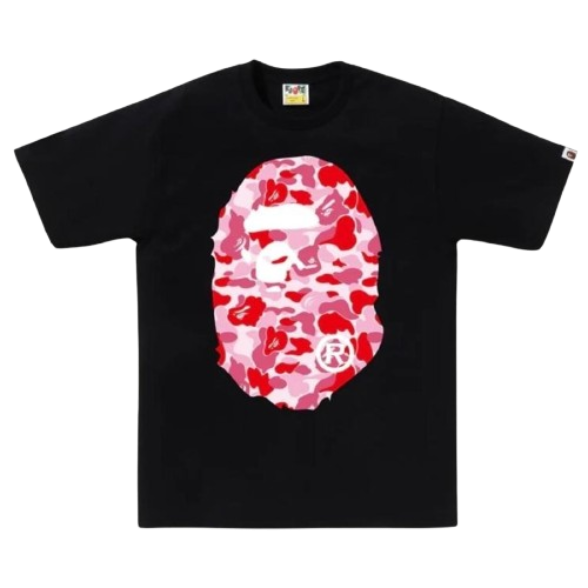 ABC CAMO BIG APE HEAD TEE MENS