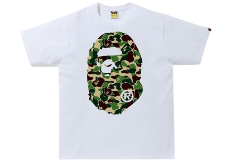 ABC CAMO BIG APE HEAD TEE MENS