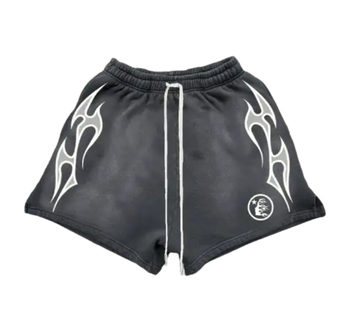 Hellsta Flame Black Sweatshorts