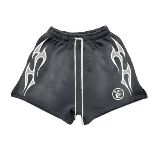 Hellsta Flame Black Sweatshorts