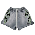 Hellstar Capsule 10 Flame Grey Shorts